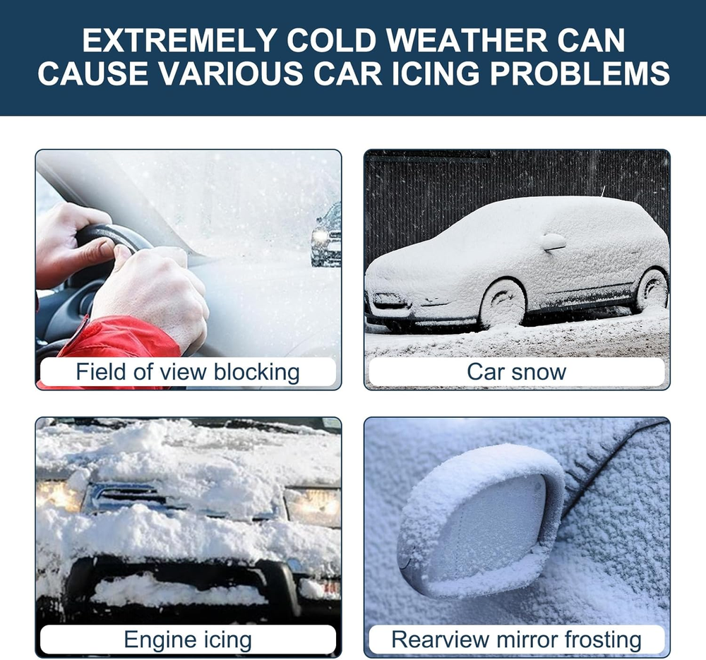 🏆10K+ SOLD LAST WEEK! - ❄️2025 Newest Electromagnetic Snow and Ice Prevention Device (Solar Powered)